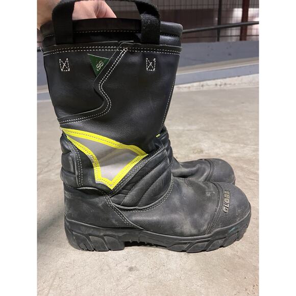 Globe Men's Supreme 14" Structural Fire Boot 1201420 13 M Leather - Picture 1 of 15